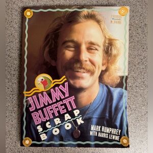 Vtg 1993 THE JIMMY BUFFETT SCRAPBOOK Scrap Book MARK HUMPHREY Harris Lewine BOOK
